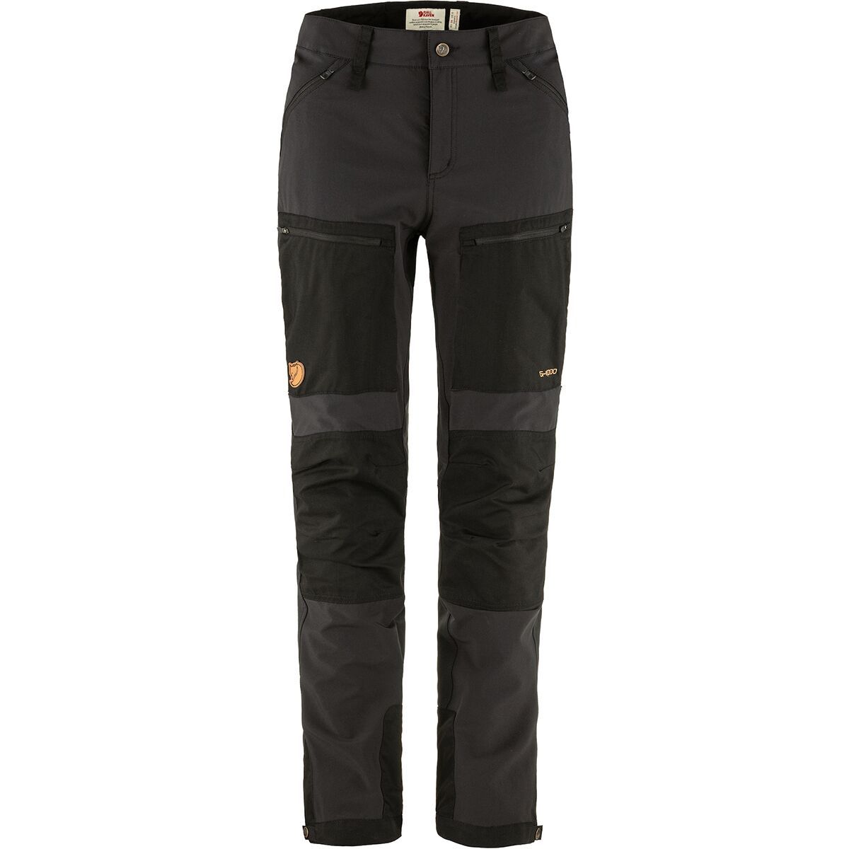 Image of Fjallraven Keb Agile Trousers - Women's Black, US 4/EU 36/Reg