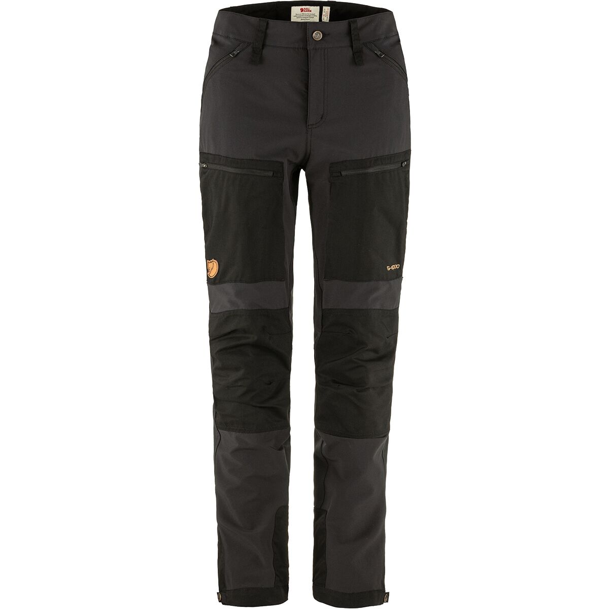 Image of Fjallraven Keb Agile Trousers - Women's Black, US 6/EU 38/Reg