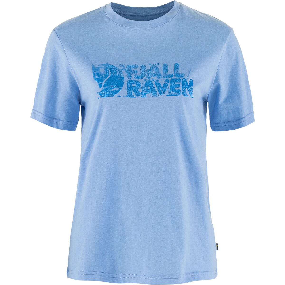 Image of Fjallraven Lush Logo T-Shirt - Women's Ultramarine, XS