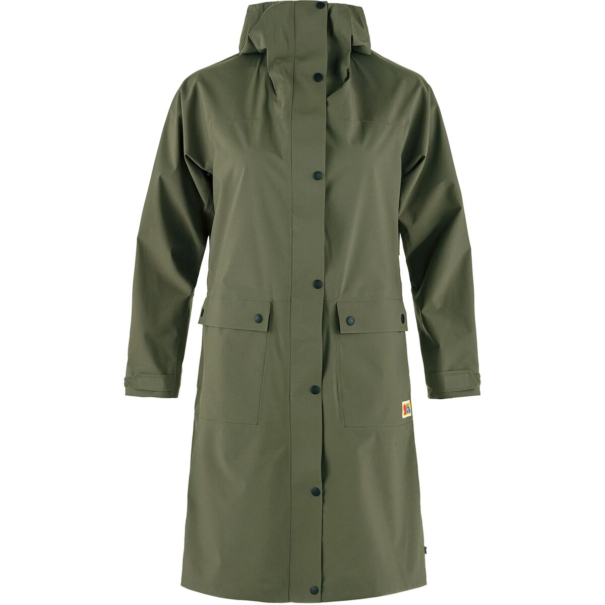 Fjallraven Vardag Rain Parka - Women's Laurel Green, L
