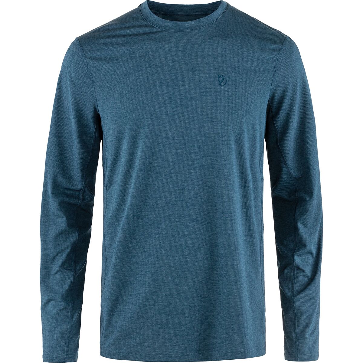 Image of Fjallraven Abisko Day Hike Long-Sleeve Shirt - Men's Indigo Blue, M