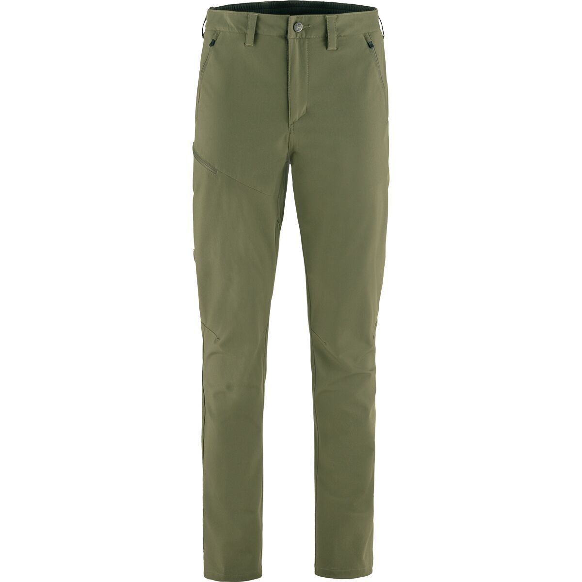 Image of Fjallraven Abisko Trail Stretch Regular Trousers - Men's Laurel Green, US 34/EU 50
