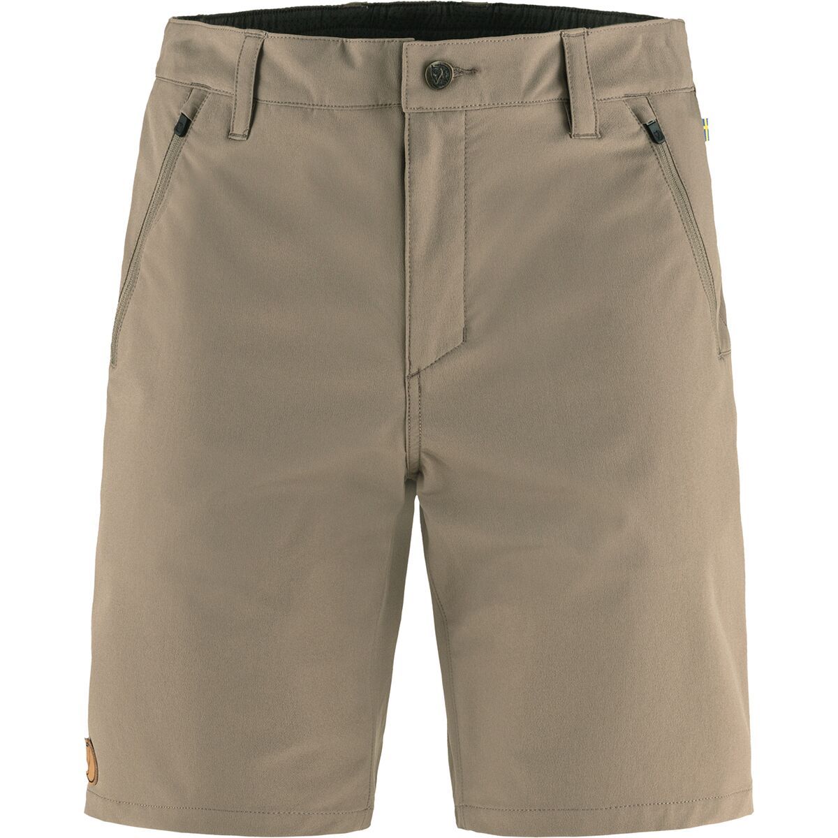 Fjallraven Abisko Trail Stretch Short - Men's Suede Brown, US 30-31/EU 46