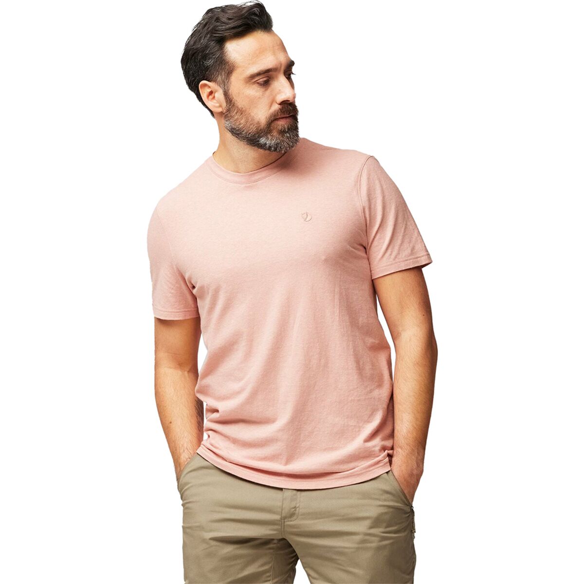 Fjallraven Fjallraven Hemp Blend T-Shirt - Men's Chalk Rose, XXL