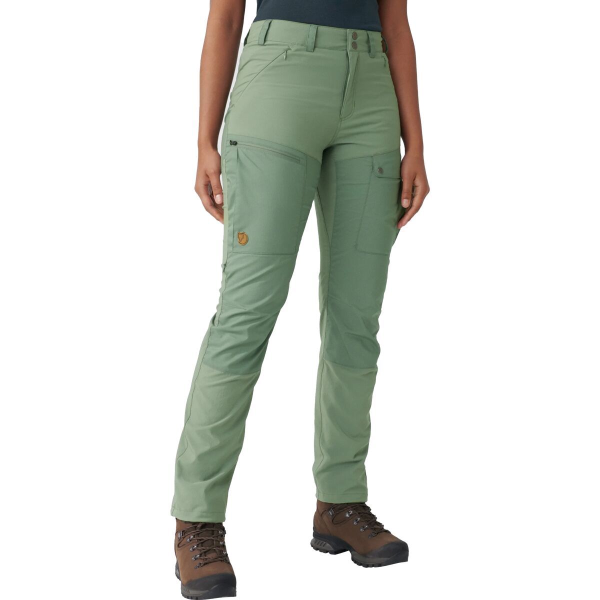Fjallraven Abisko Midsummer Trousers - Women's Jade Green/Patina Green, US 25.5/EU 34/Reg