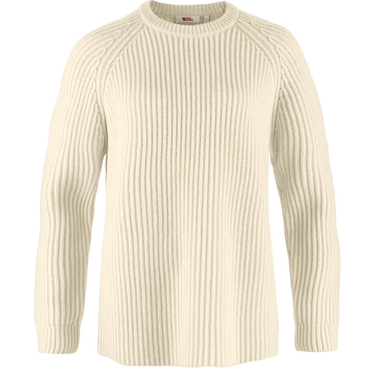 Image of Fjallraven Ovik Rib Sweater - Women's Chalk White, S