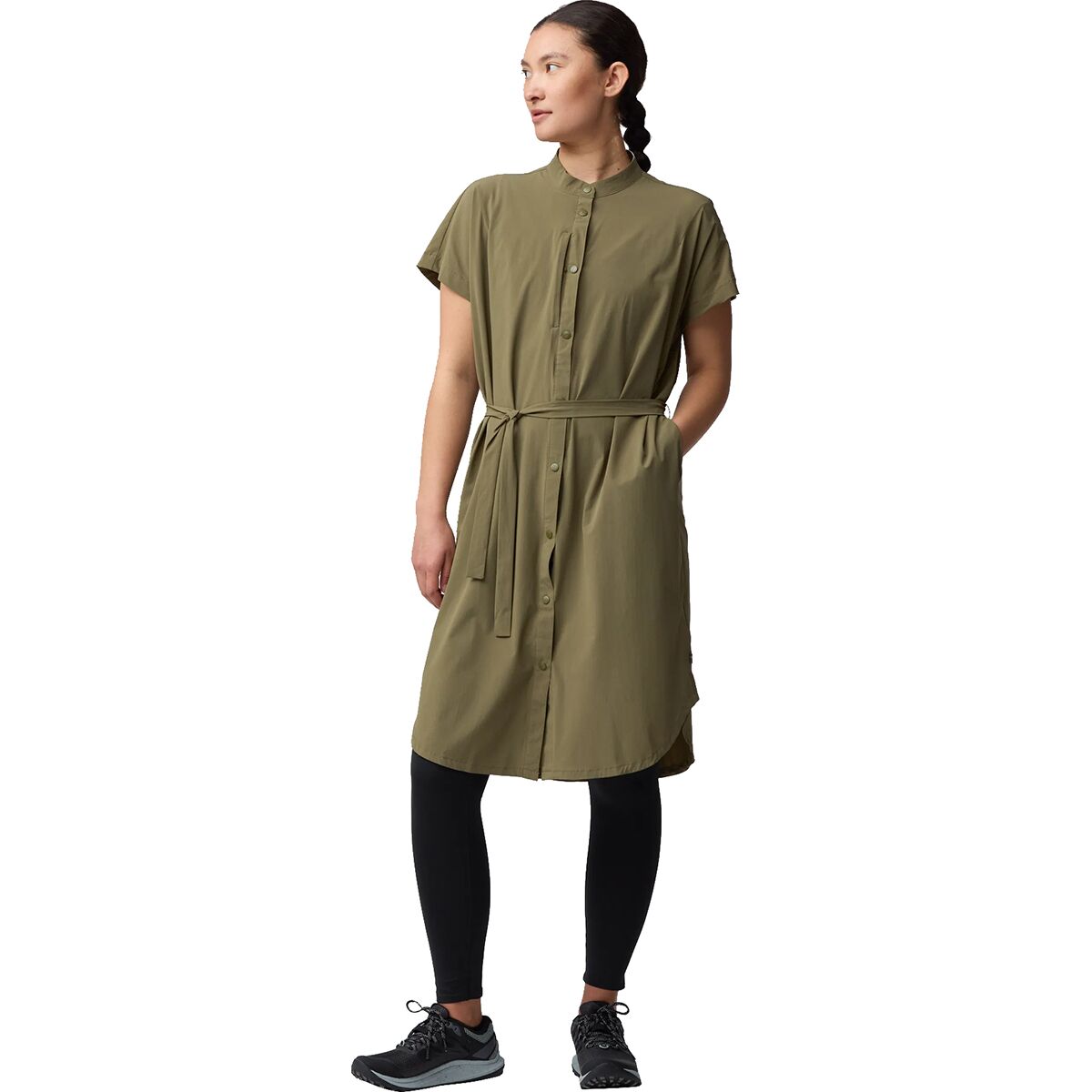 Image of Fjallraven Abisko Fjall Dress - Women's Green, M