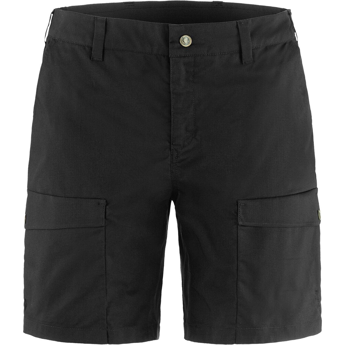 Image of Fjallraven Abisko Hybrid Trail Short - Women's Black, US 6/EU 38