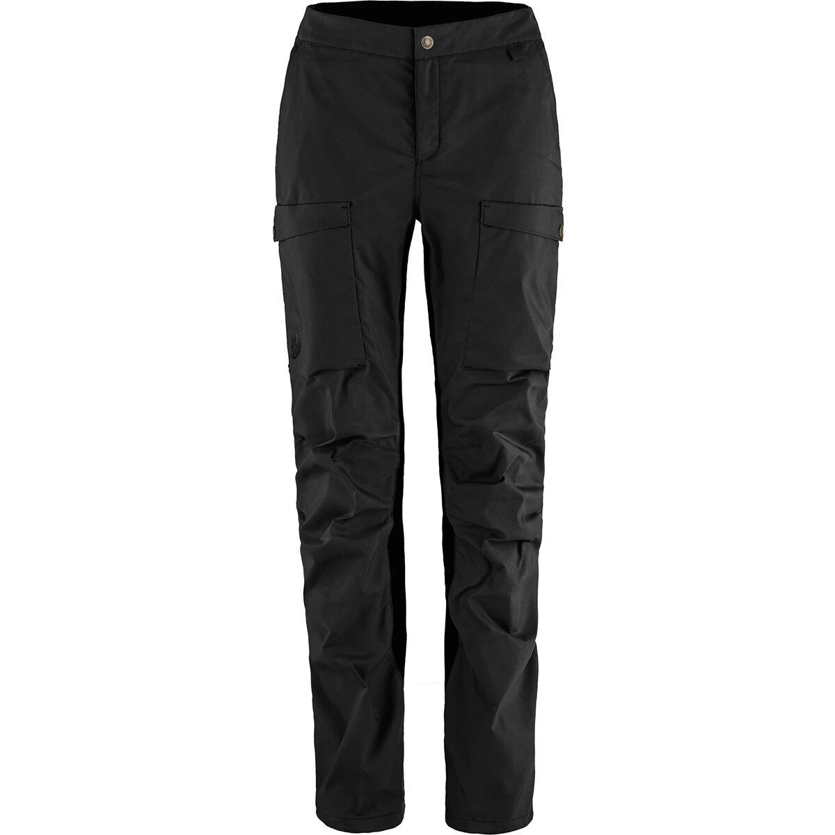 Image of Fjallraven Abisko Hybrid Trail Trouser - Women's Black, US 2/EU 34/Reg