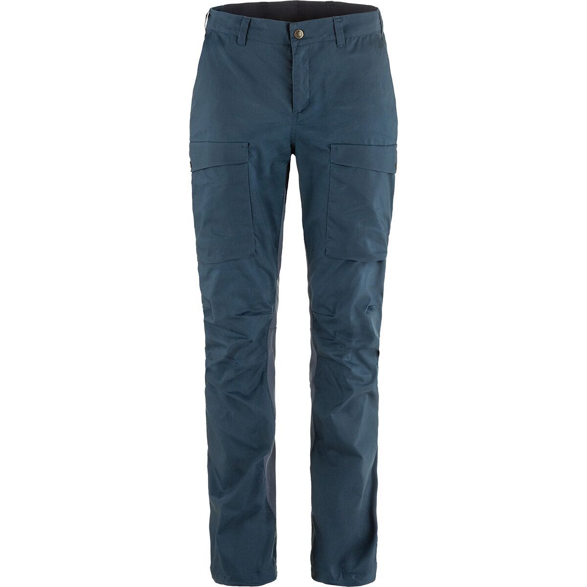 Image of Fjallraven Abisko Hybrid Trail Trouser - Women's Navy, US 2/EU 34/Reg