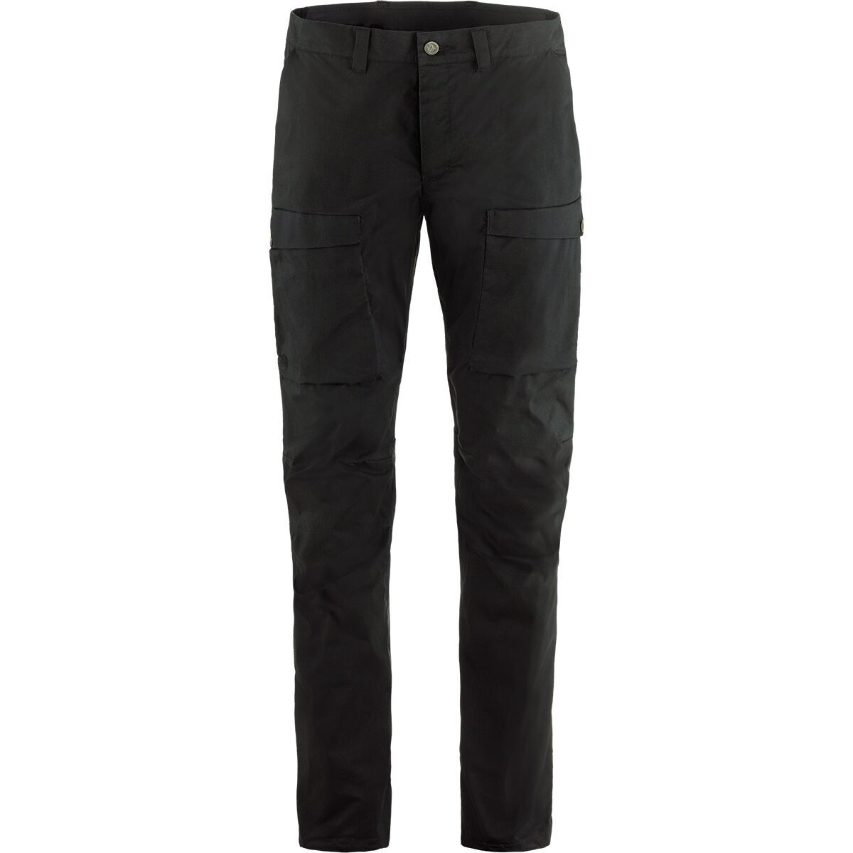 Image of Fjallraven Abisko Hybrid Trail Trouser - Men's Black, US 32/EU 48