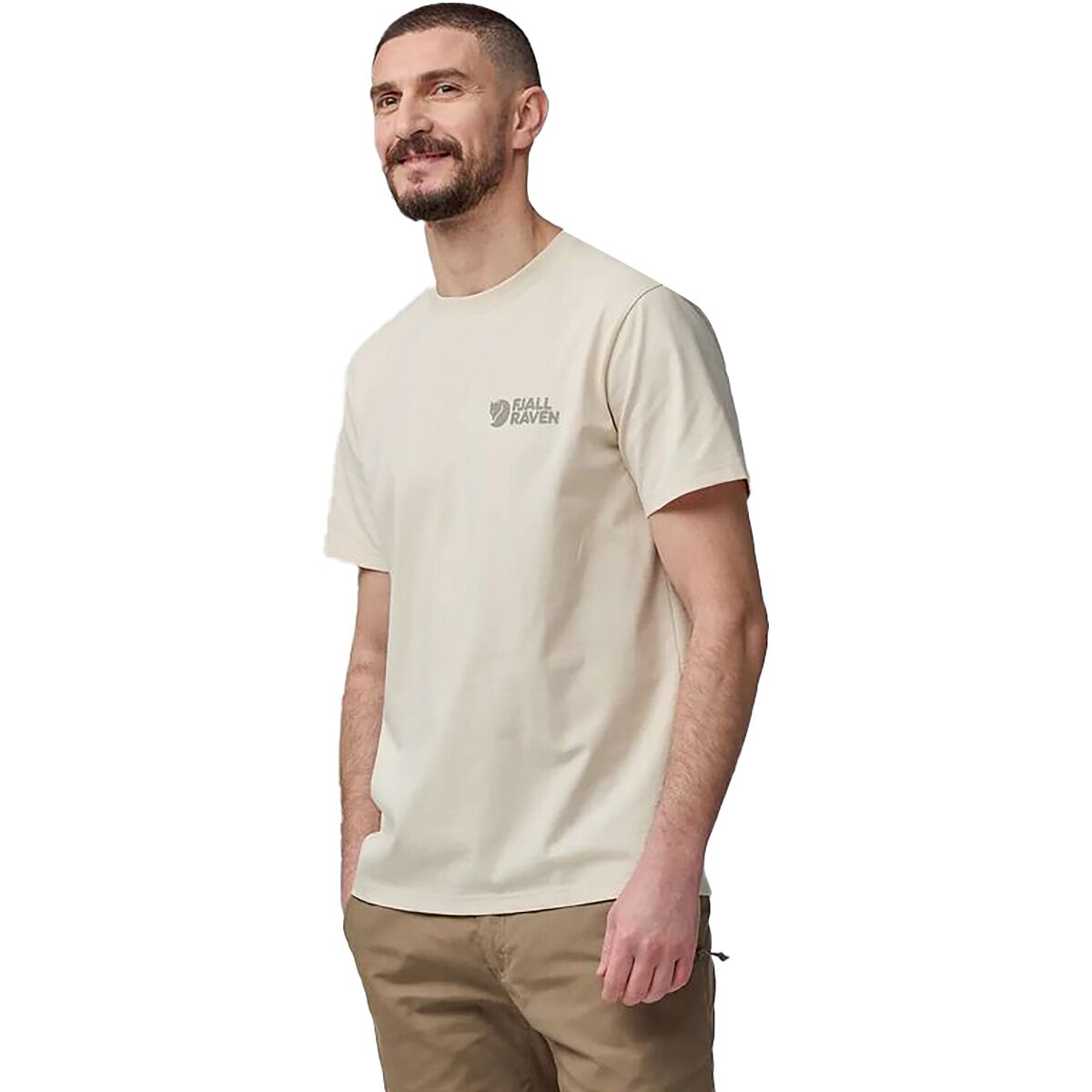 Image of Fjallraven Heavy Classic T-Shirt - Men's Chalk White, M