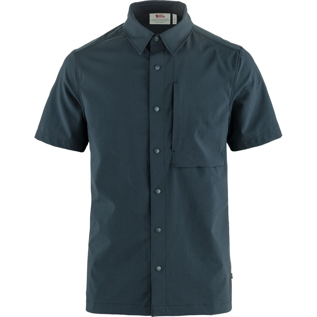 Image of Fjallraven High Coast Pack Short-Sleeve Shirt - Men's Dark Navy, M