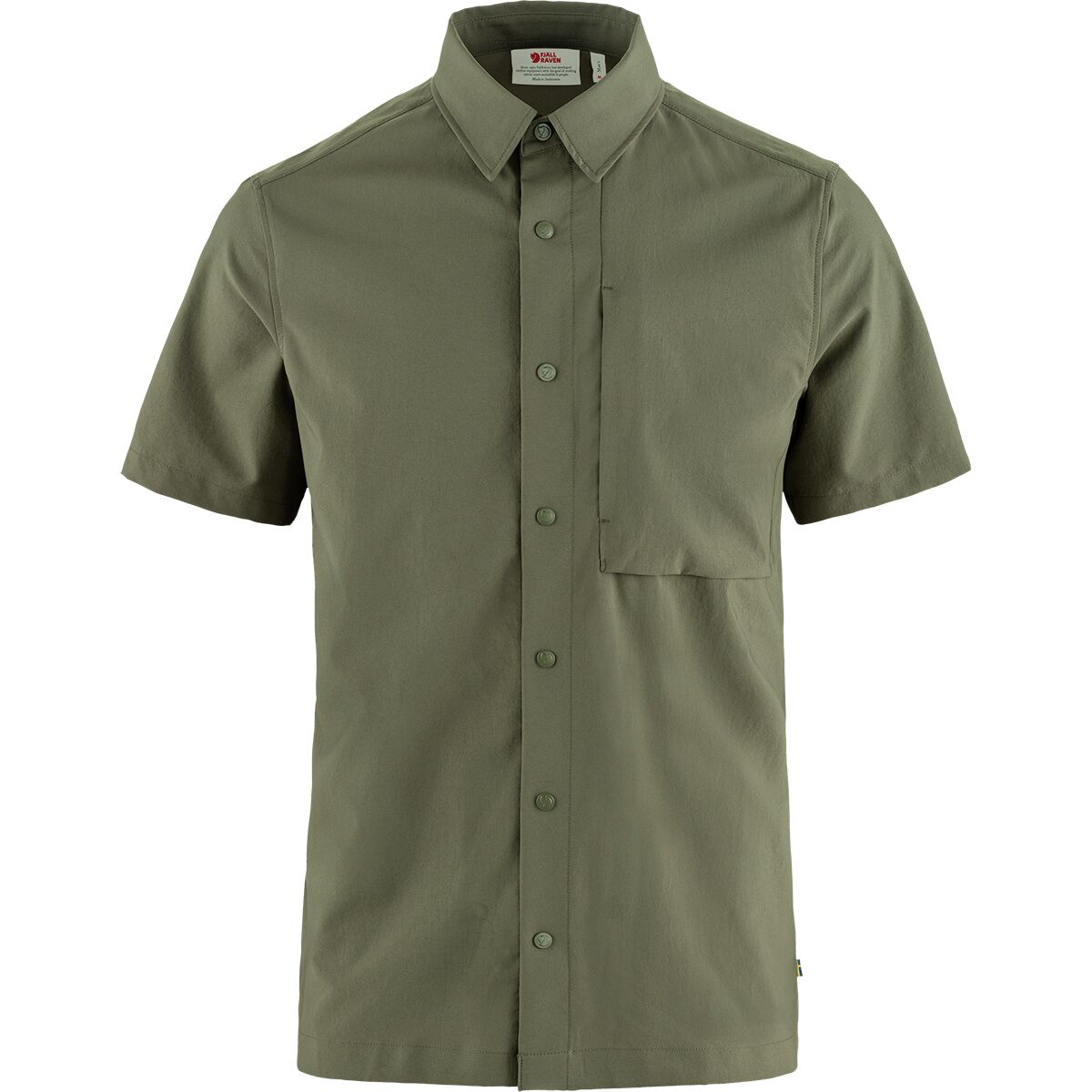 Image of Fjallraven High Coast Pack Short-Sleeve Shirt - Men's Laurel Green, XL
