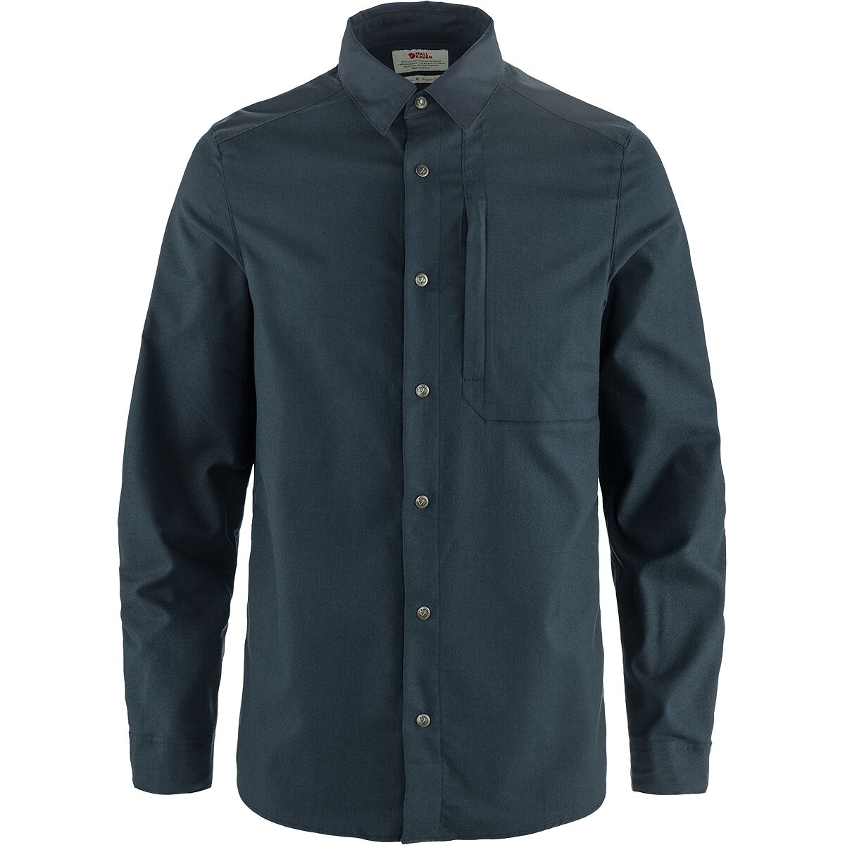 Image of Fjallraven Keb Trekking Long-Sleeve Shirt - Men's Dark Navy/Dark Navy, L