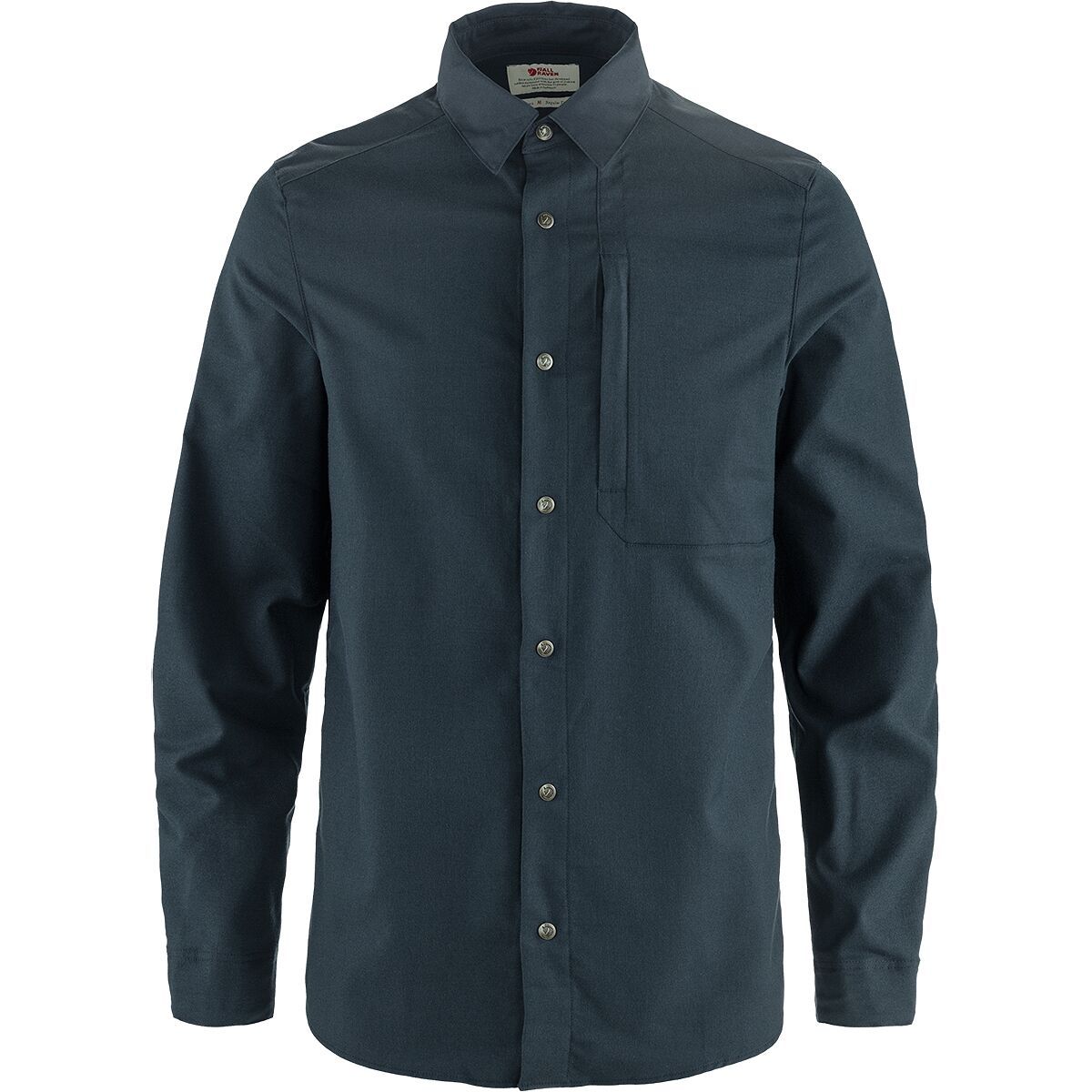 Image of Fjallraven Keb Trekking Long-Sleeve Shirt - Men's Dark Navy/Dark Navy, M