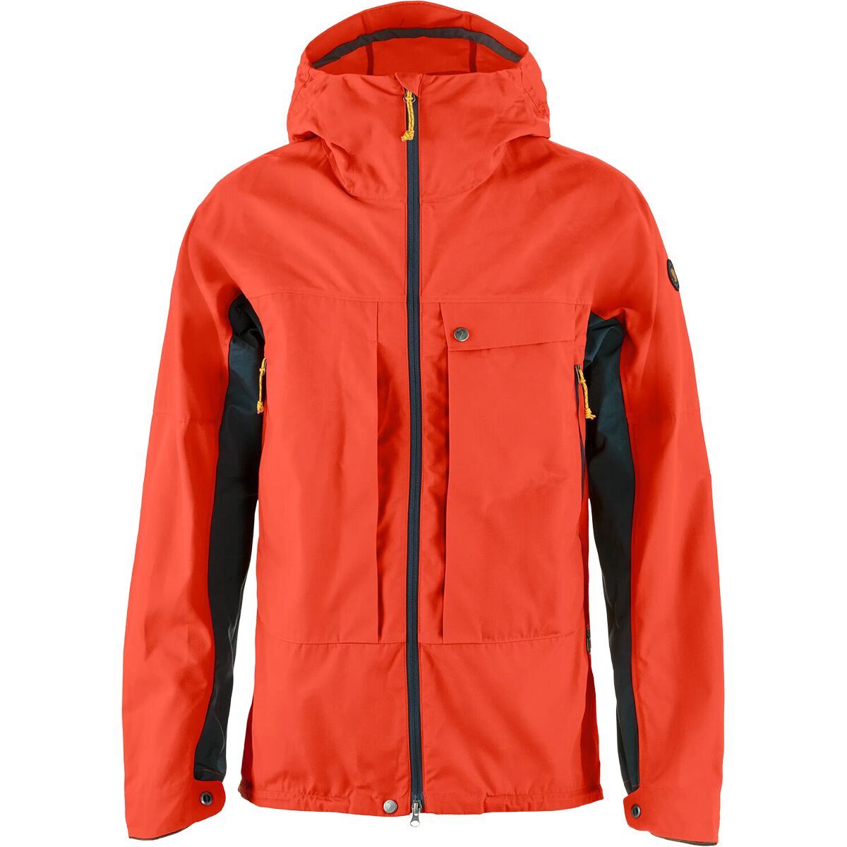 Image of Fjallraven Bergtagen G-1000 Jacket - Men's Flame Orange/Mountain Blue, S