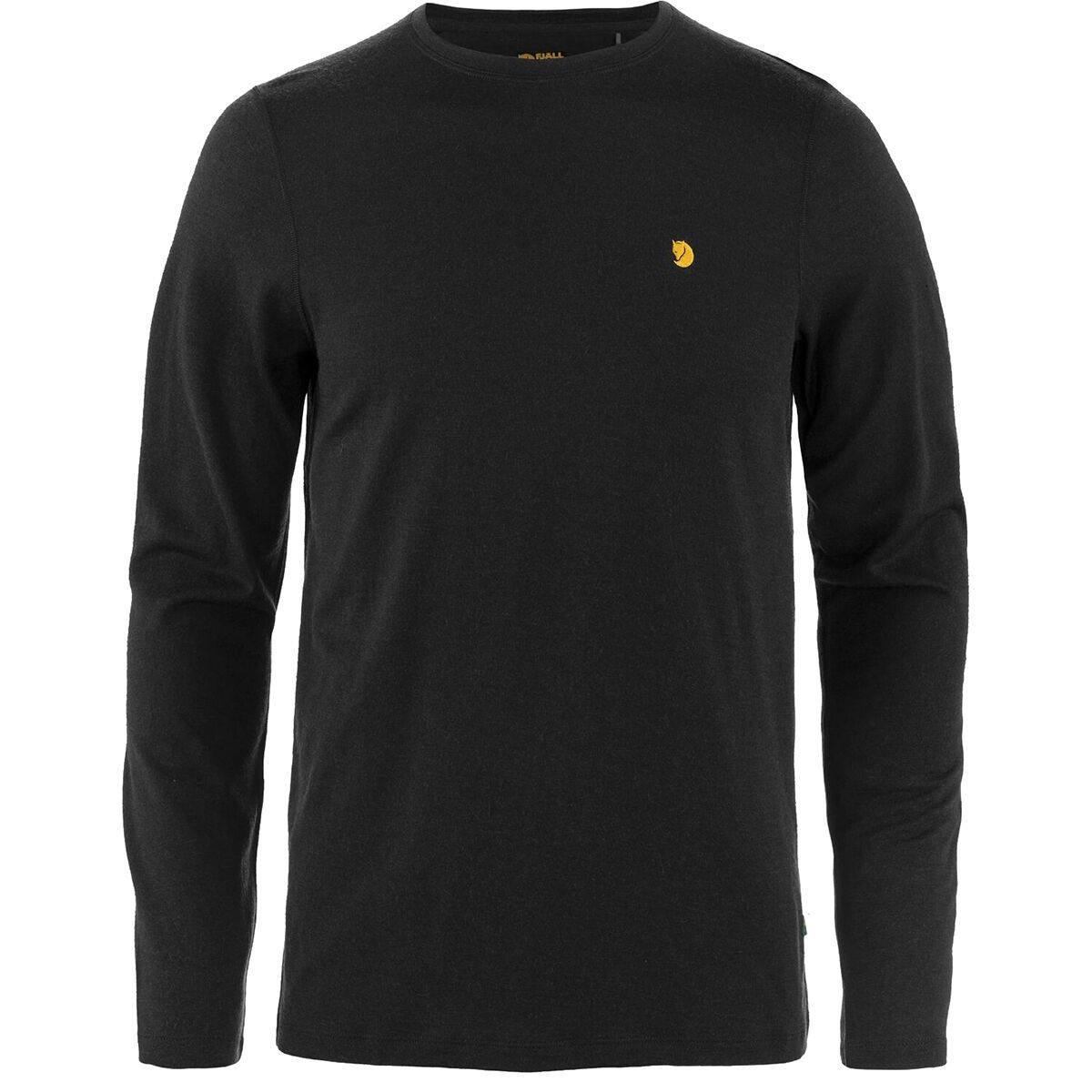 Image of Fjallraven Bergtagen Merino 190 Long-Sleeve Top - Men's Black, XL