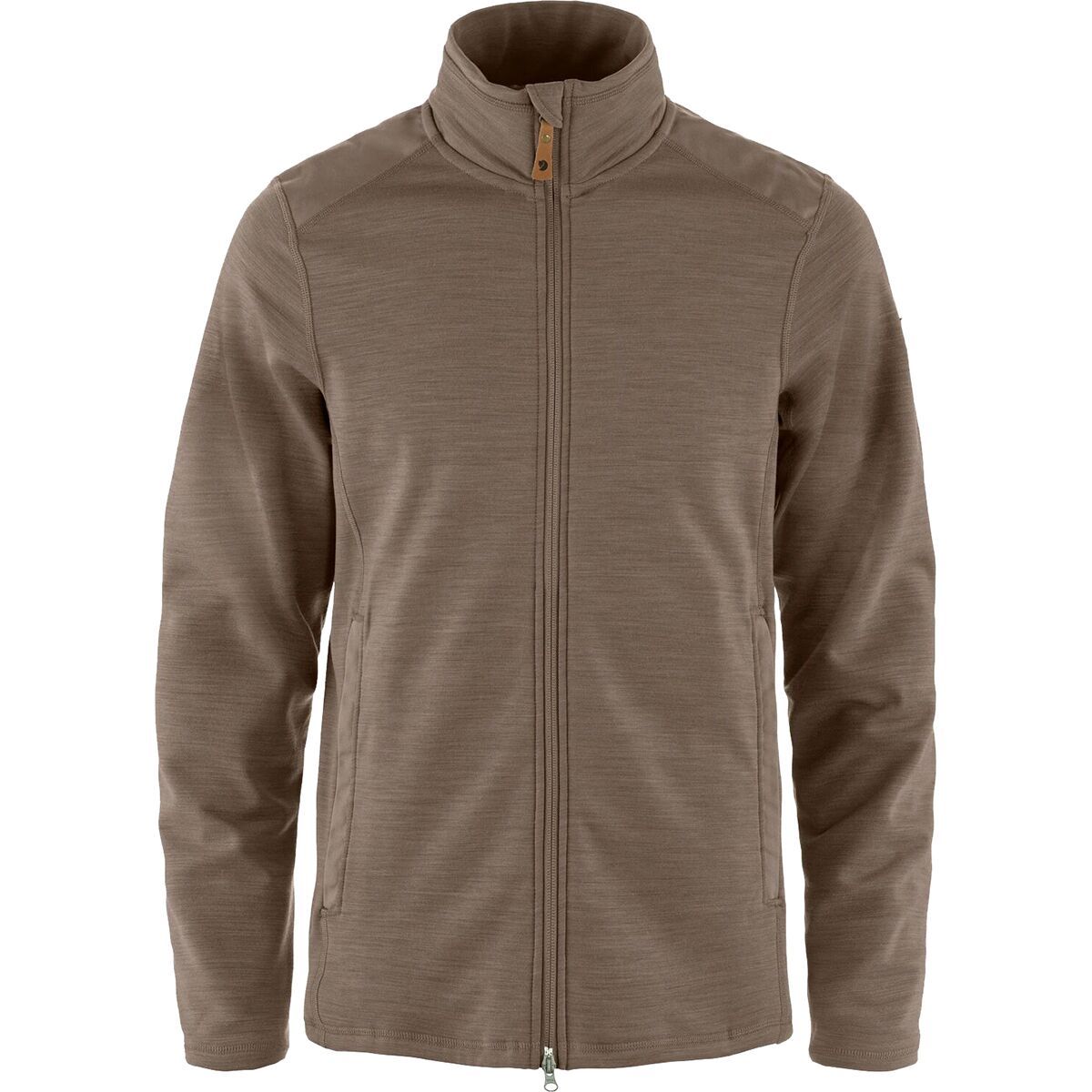 Image of Fjallraven Keb Fleece Jacket - Men's Suede Brown, S