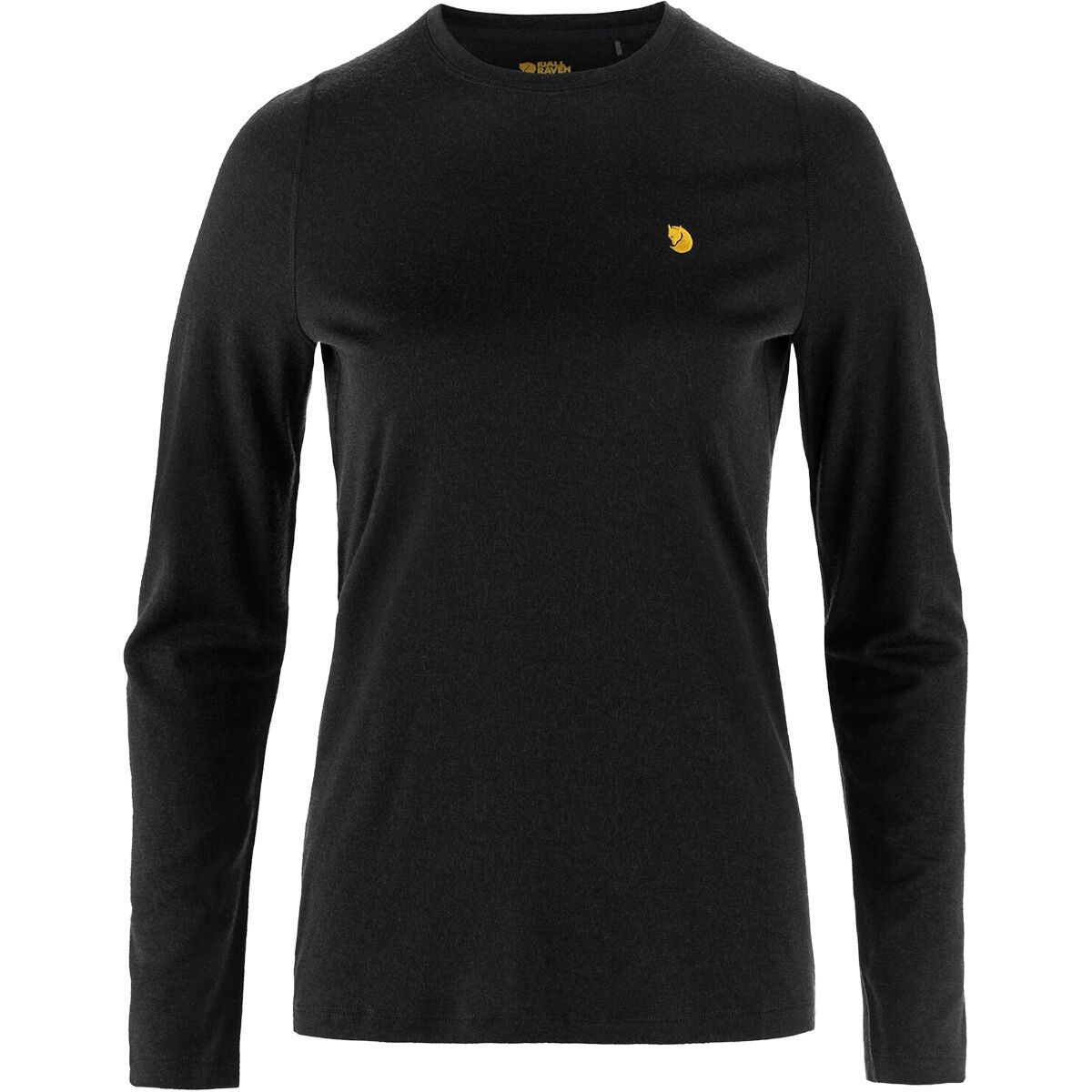 Image of Fjallraven Bergtagen Merino 190 Long-Sleeve Top - Women's Black, S