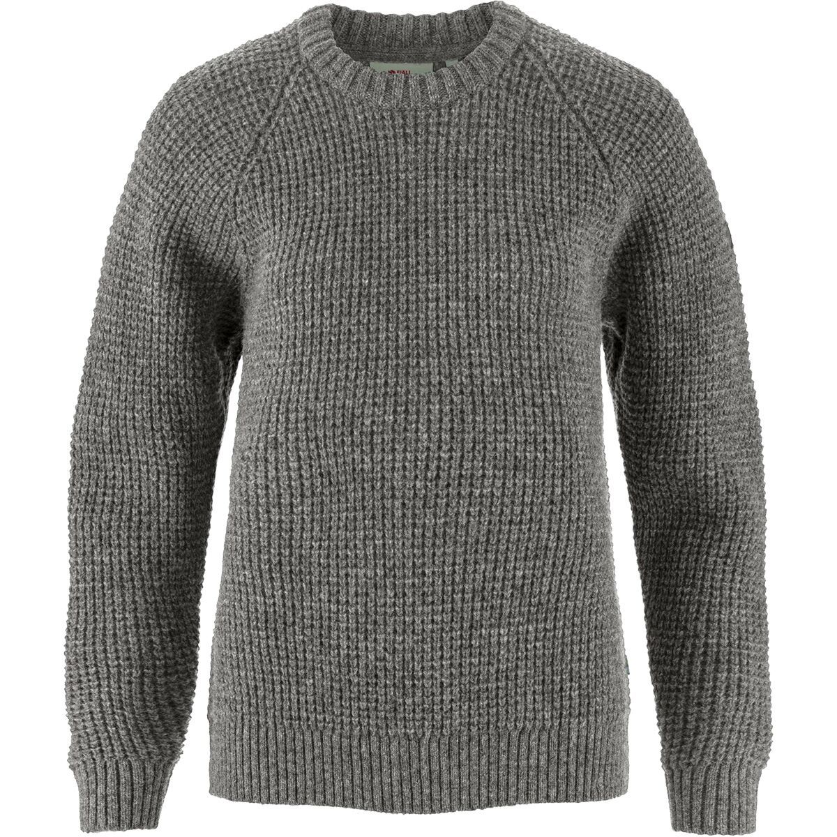 Image of Fjallraven Ovik Waffle Knit Top - Women's Grey, XL