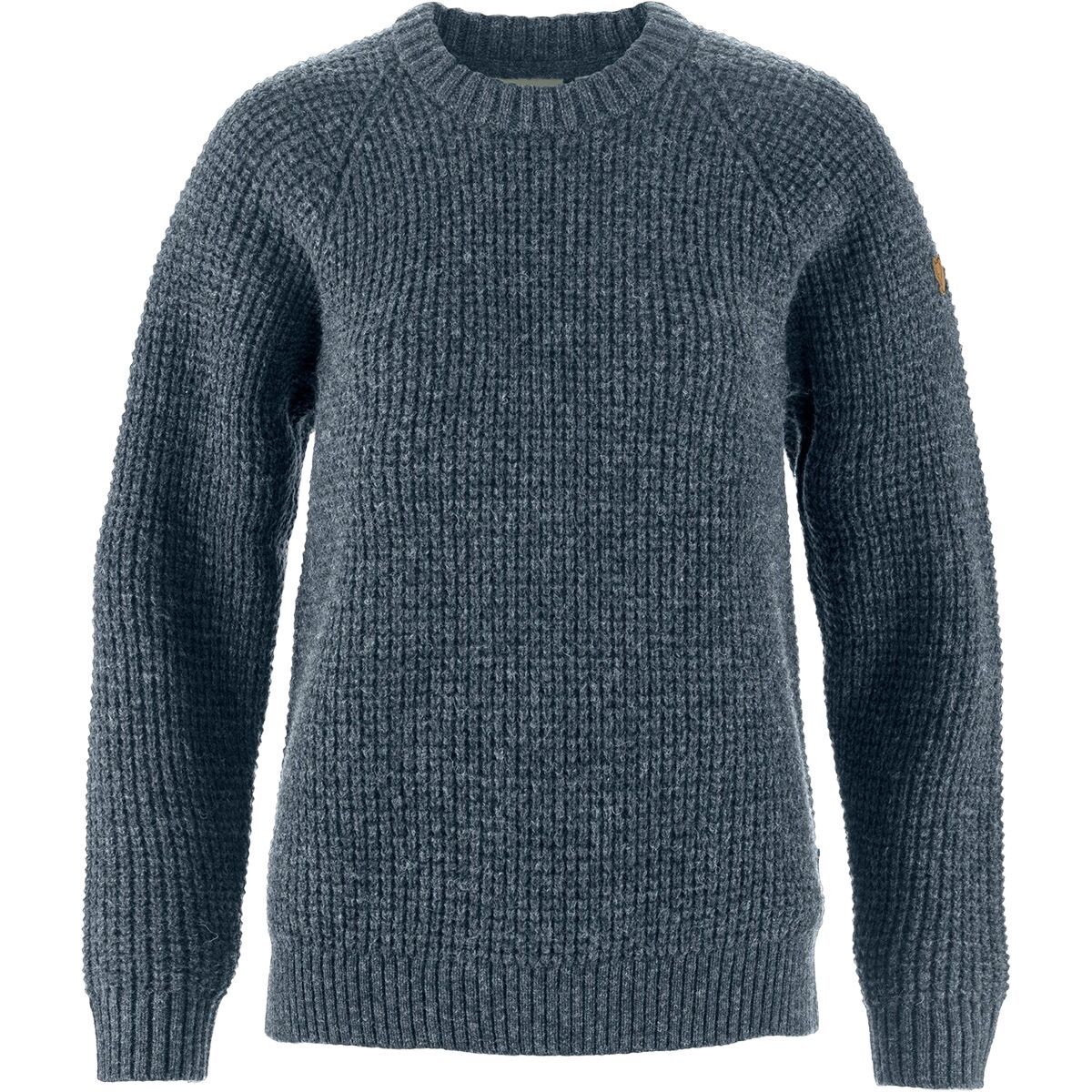 Image of Fjallraven Ovik Waffle Knit Top - Women's Navy, S