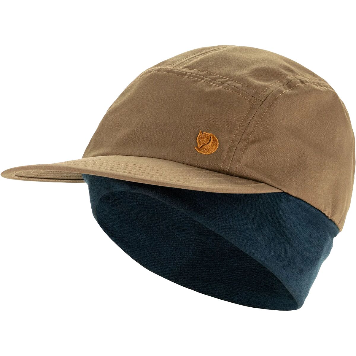 Image of Fjallraven Bergtagen Mountain Cap Wood Brown-Dark Navy, L/XL