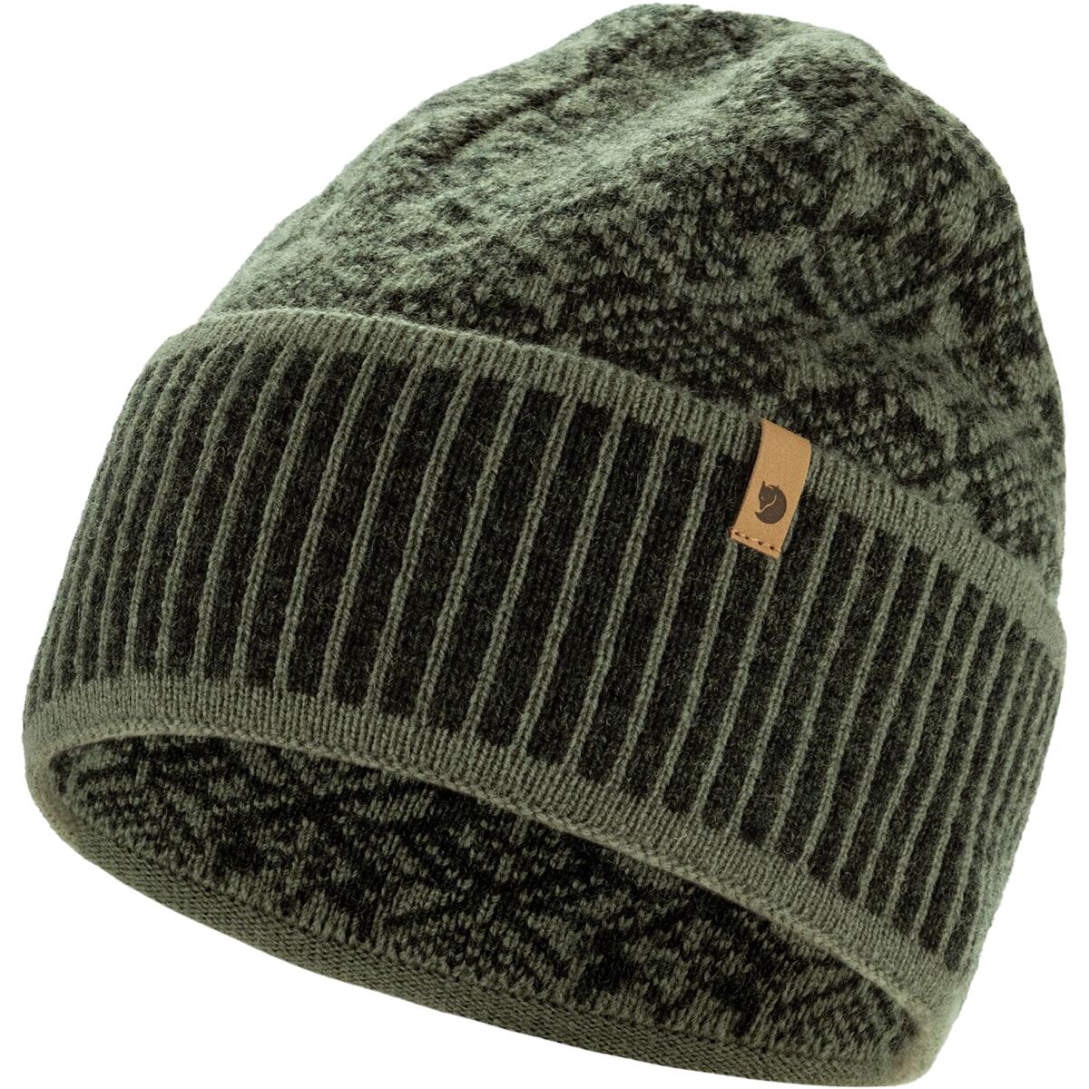 Image of Fjallraven Snow Beanie Deep Forest, One Size