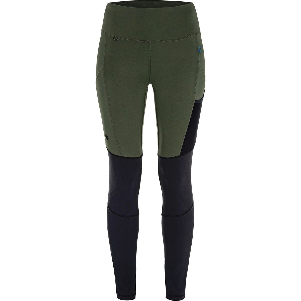 Image of Fjallraven Keb Agile Tight - Women's Deep Forest/Black, L