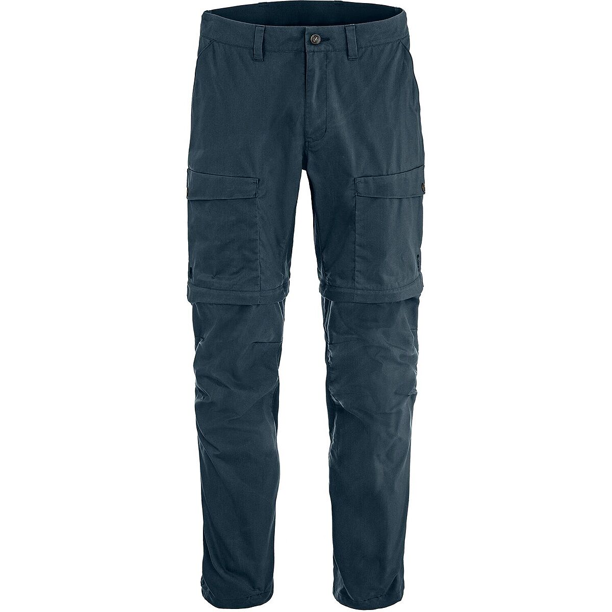 Image of Fjallraven Abisko Hybrid Trail Zip-Off Trouser - Men's Navy, US 30/EU 46