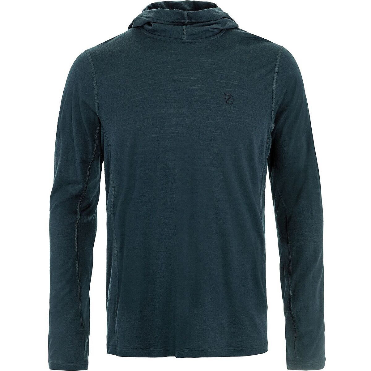 Image of Fjallraven Abisko Wool Hoodie - Men's Dark Navy, S