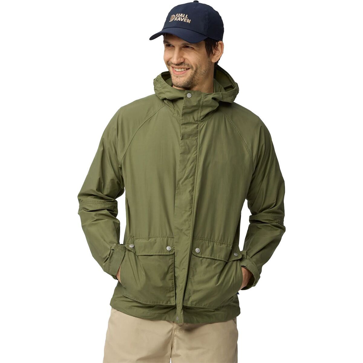 Image of Fjallraven Vardag Vindby Jacket - Men's Green, M