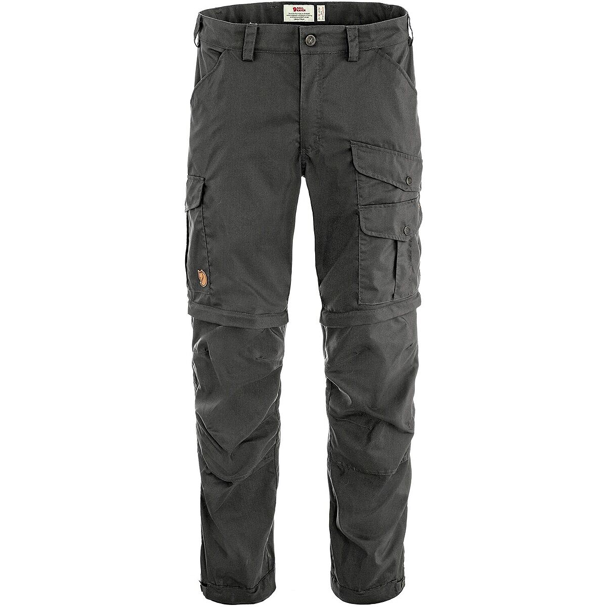 Image of Fjallraven Vidda Pro Lite Zip-Off Trouser - Men's Dark Grey, US 34/EU 50