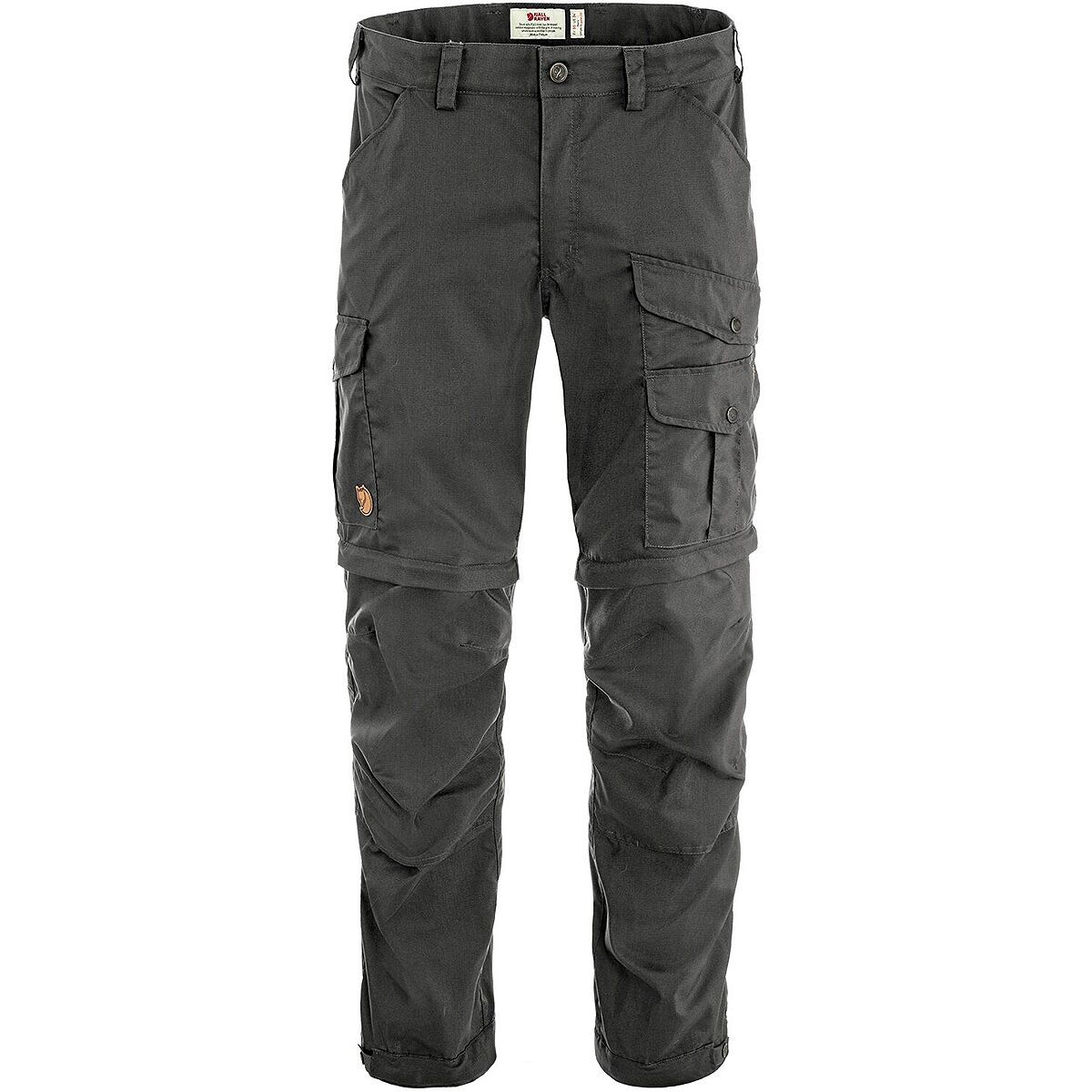 Image of Fjallraven Vidda Pro Lite Zip-Off Trouser - Men's Dark Grey, US 32/EU 48