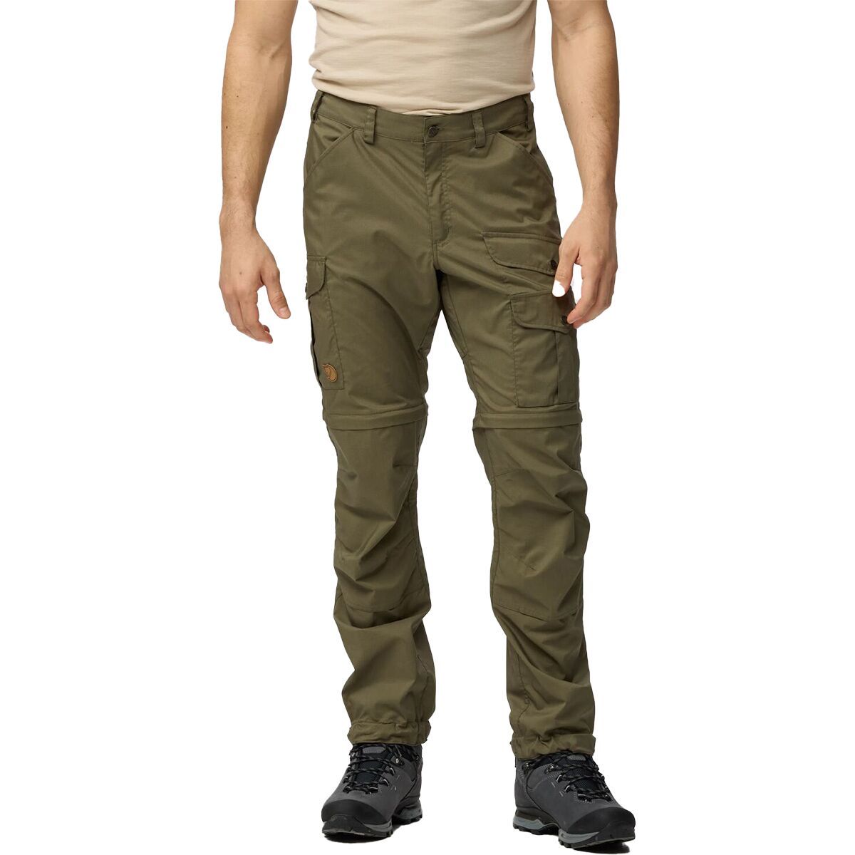 Image of Fjallraven Vidda Pro Lite Zip-Off Trouser - Men's Laurel Green, US 36/EU 52