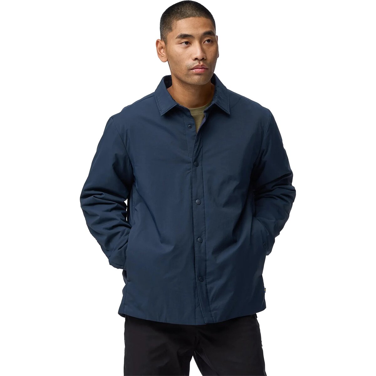 Image of Fjallraven HC Insulated Shirt Jacket - Men's Dark Navy, M