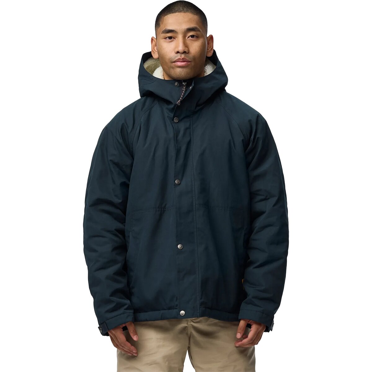 Image of Fjallraven Vardag G-1000 Pile Jacket - Men's Dark Navy, L