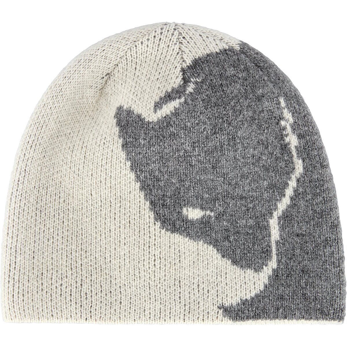 Image of Fjallraven Bergtagen Jacquard Beanie Chalk White/Grey, One Size