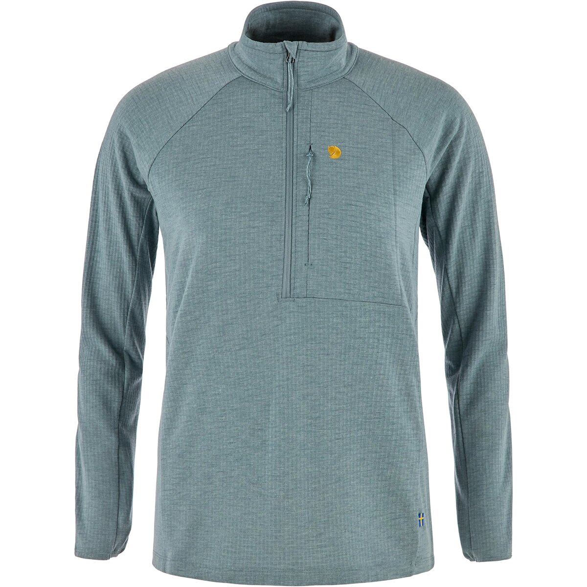 Image of Fjallraven Bergtagen 1/2-Zip Midlayer Top - Women's Nimbus Blue, M