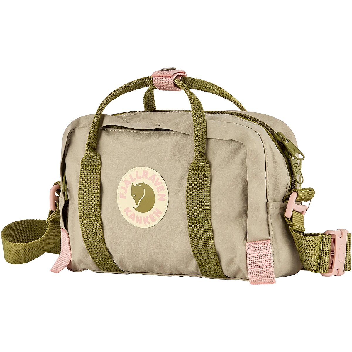 Fjallraven Kanken Koncept Crossbody Bag Fossil/Foliage Green