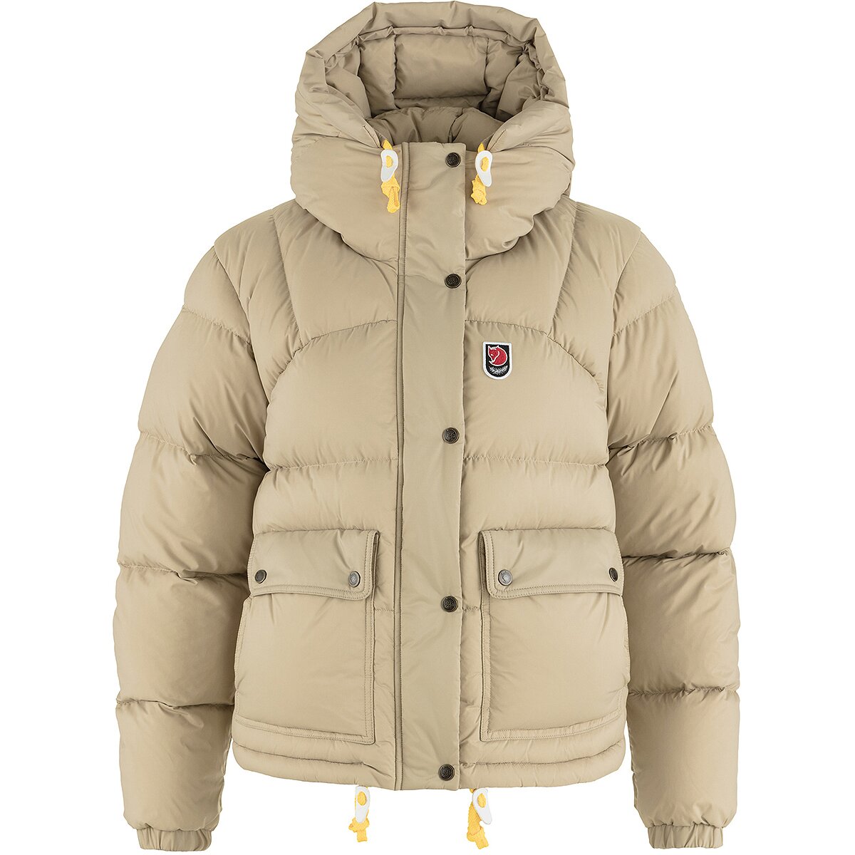 Image of Fjallraven Expedition Down Cropped Jacket - Women's Fossil, S