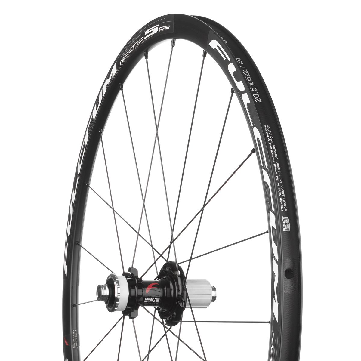 【低走行品】FULCRUM RACING5 DB Fulcrum Racing 5 DB Wheelset - Clincher - Bike