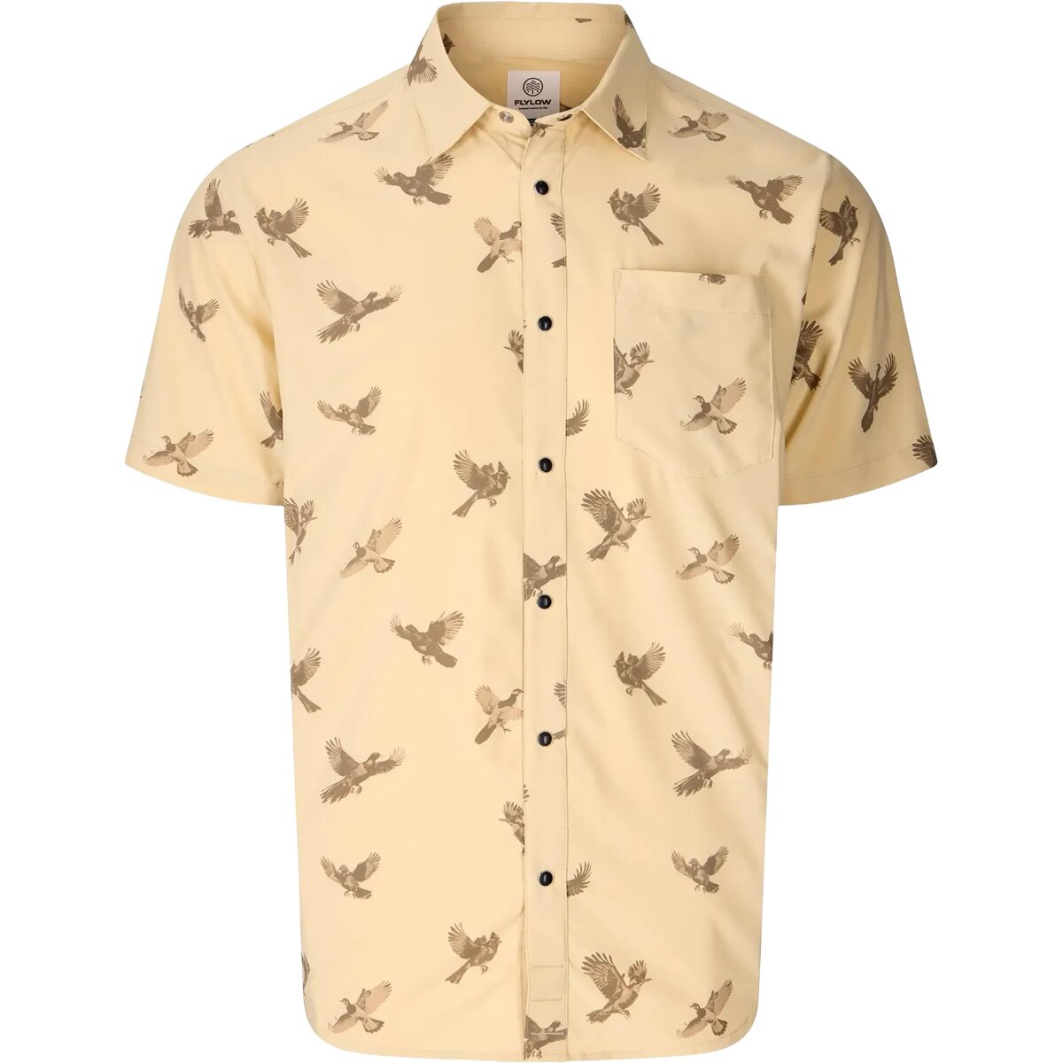 Image of Flylow Anderson Shirt - Men's Dune Flock, XL