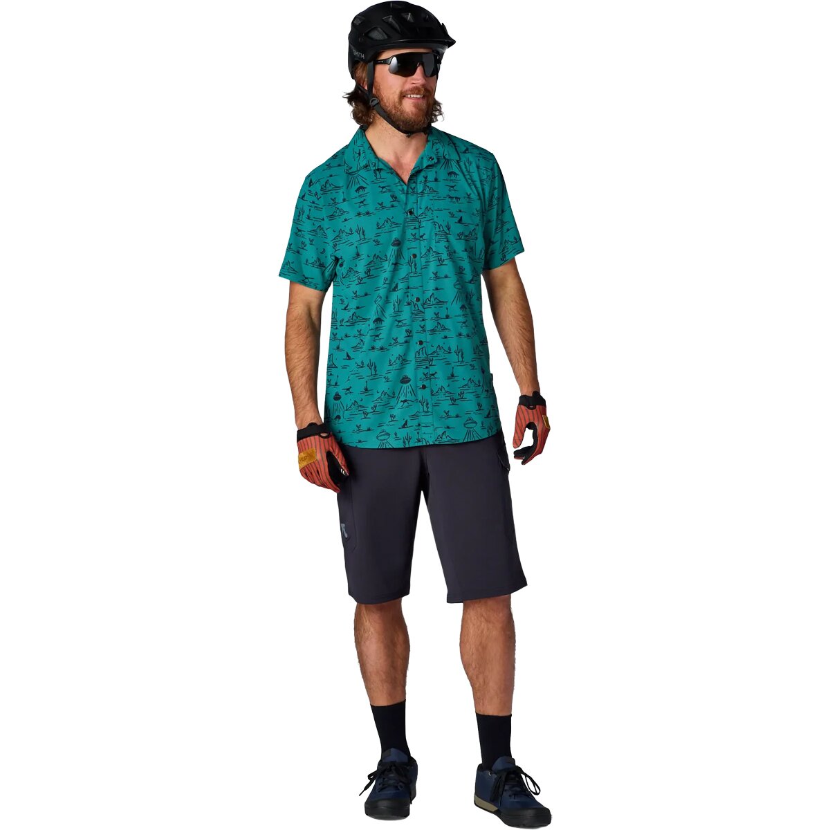 Image of Flylow Anderson Shirt - Men's Sea/Night UFO, M