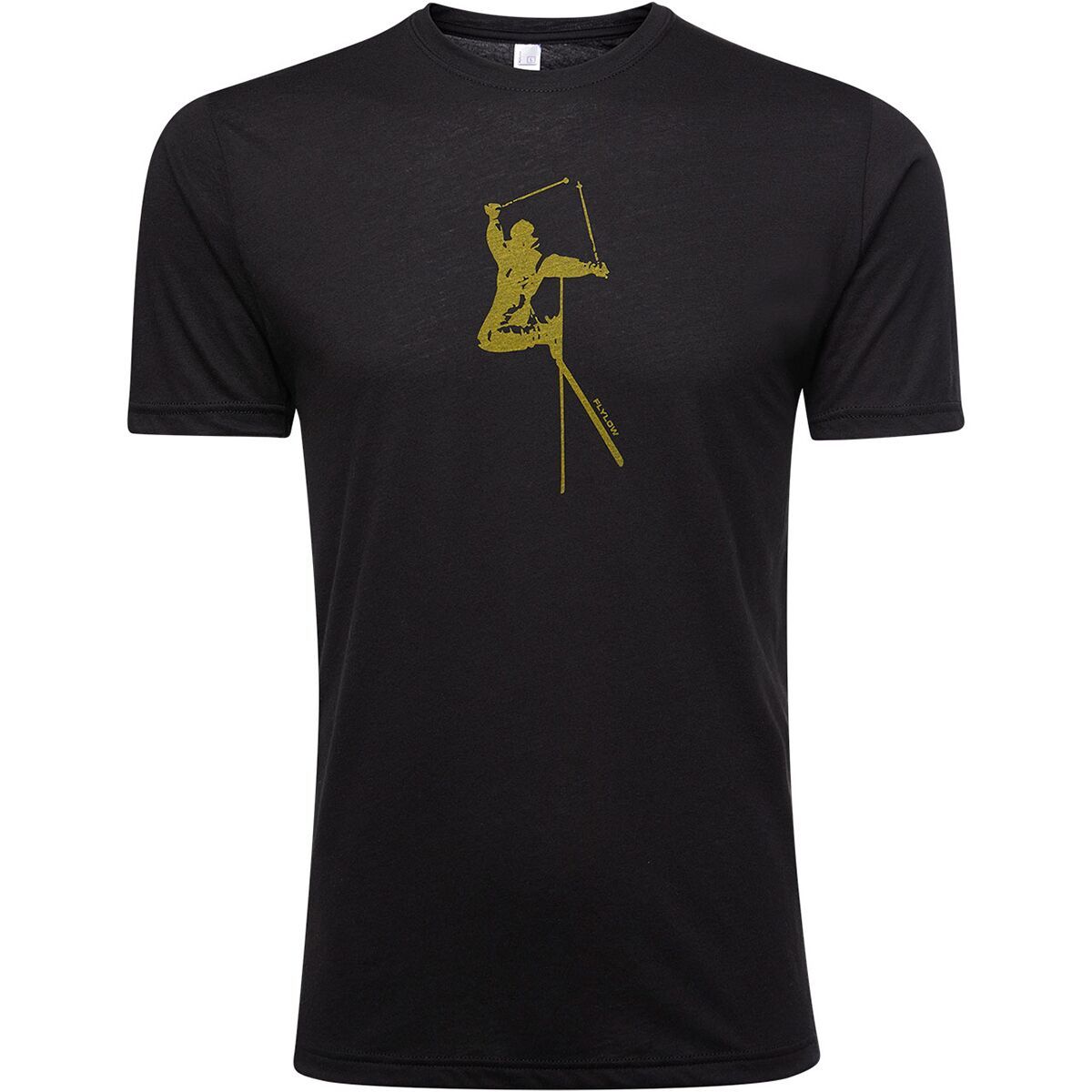 Flylow Backscratcher T-Shirt - Men's Black, S