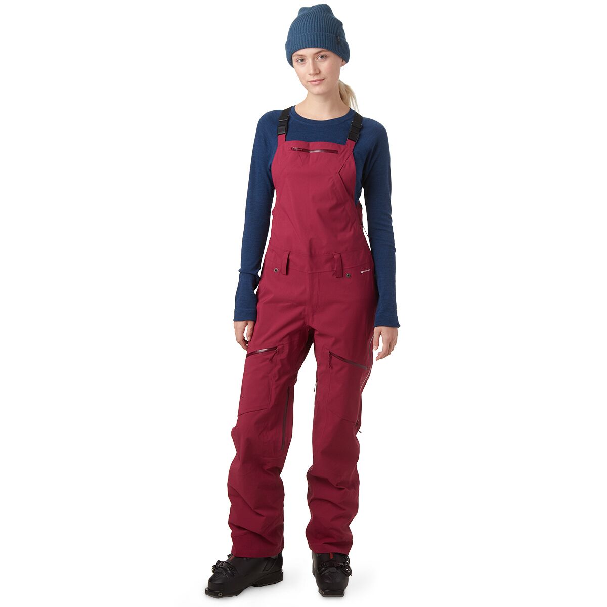 Flylow Foxy Bib Pant - Women's Beet L/Reg product image