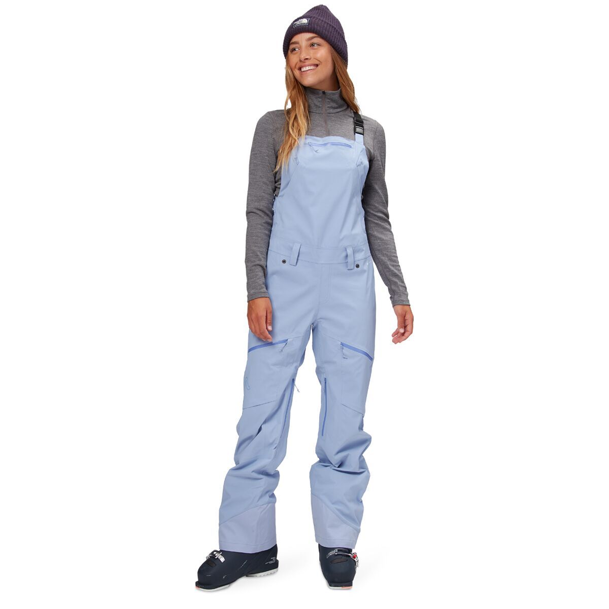 Flylow Foxy Bib Pant - Women's Lavender, S/Reg