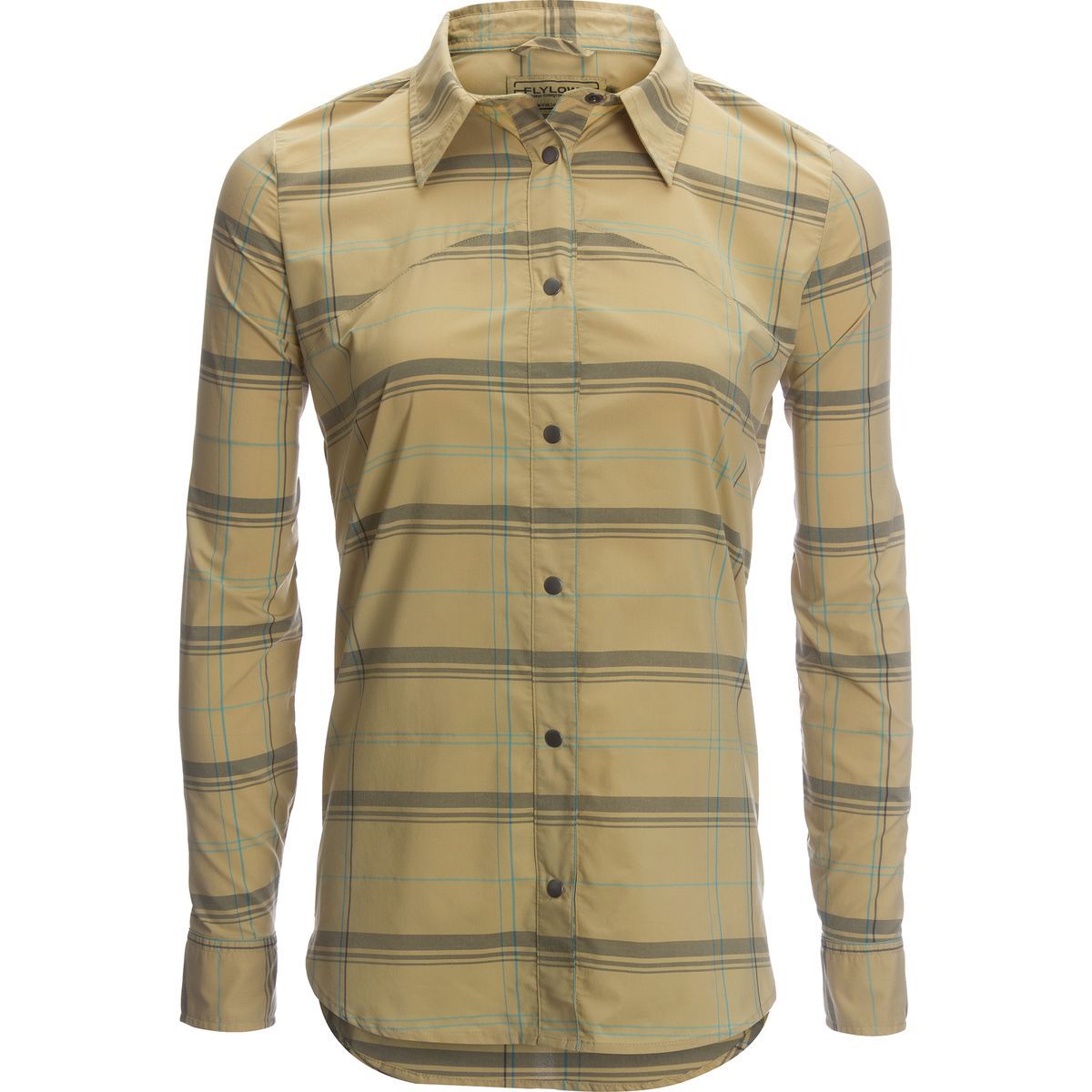 Flylow Dolly Shirt - Women's Clay/Coal/Azure, M