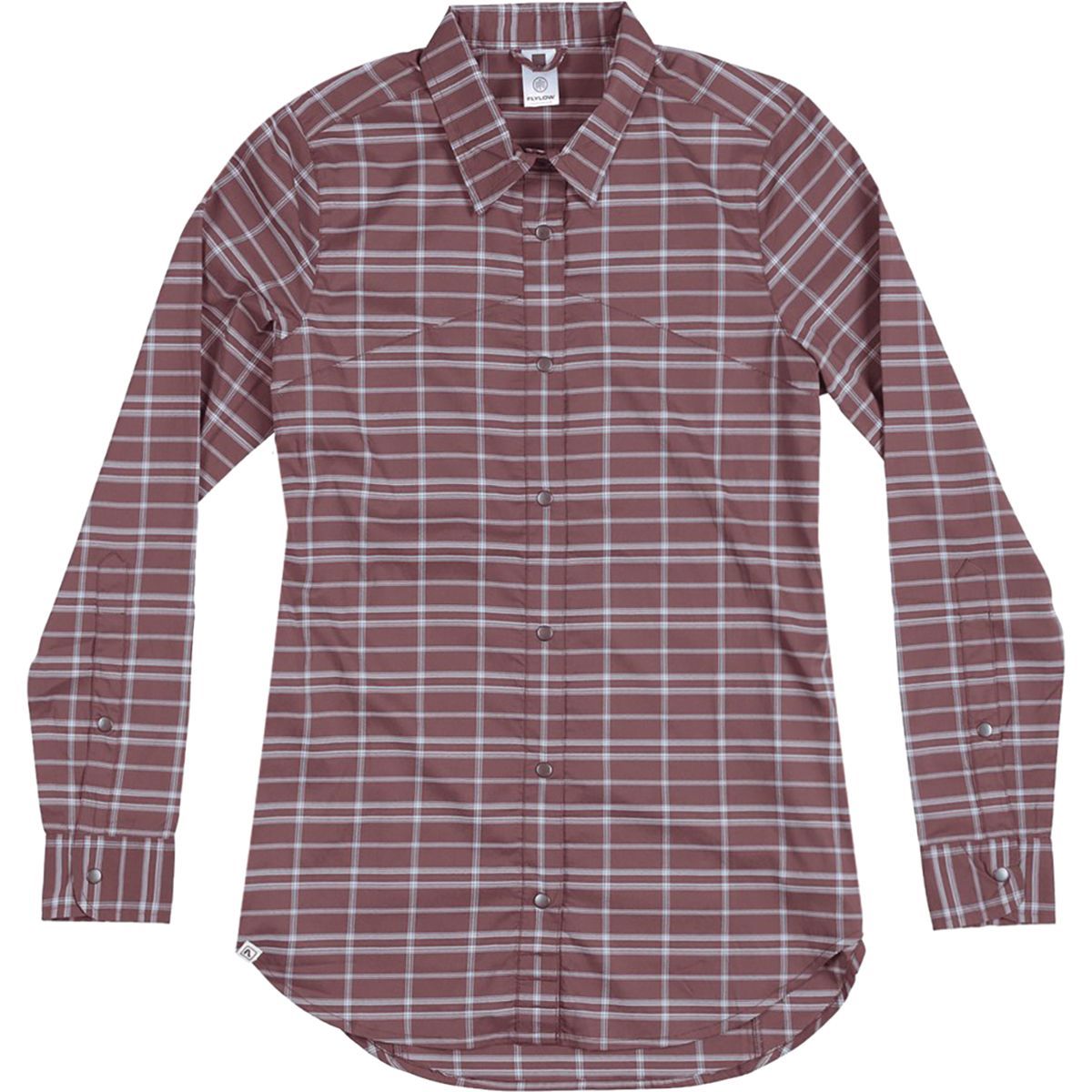 Flylow Dolly Shirt - Women's Mist/Cosmos Plaid, XL