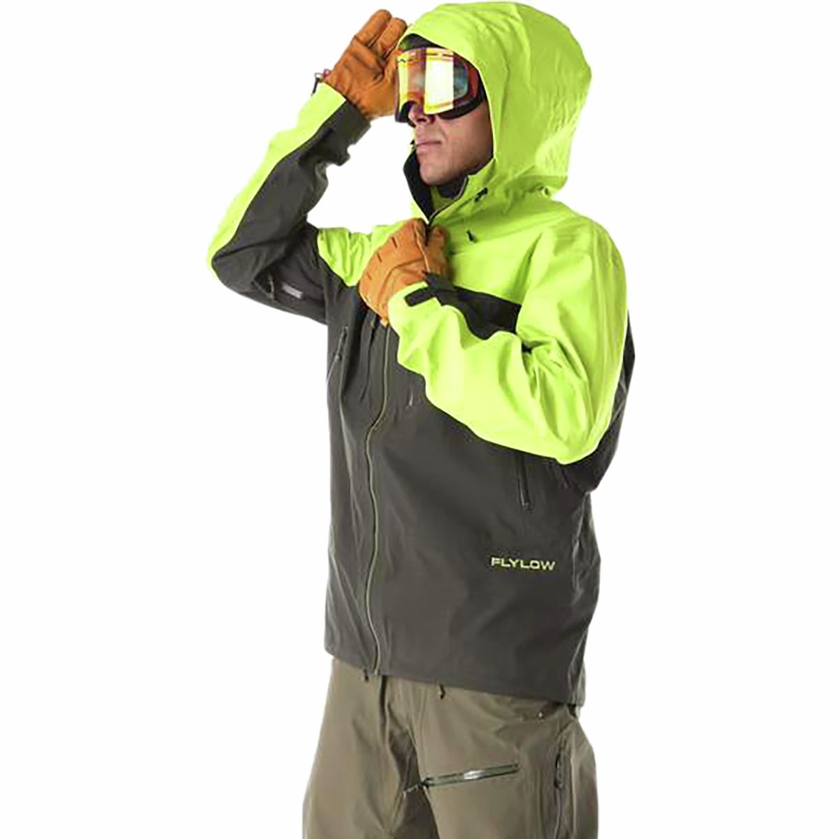 flylow men's lab coat
